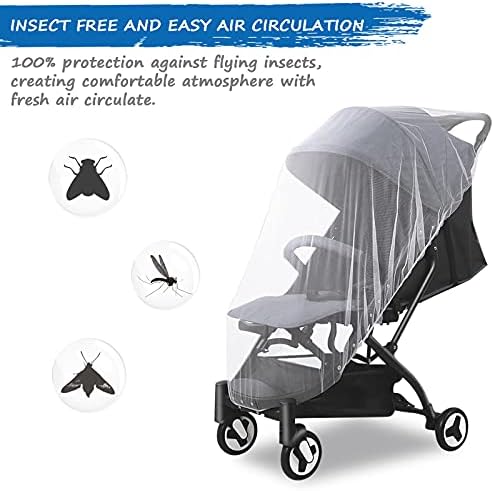 Baby Mosquito Net for Stroller, Bug Net and Mesh Protection - Image 5