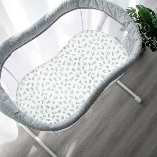 Baby Bassinet Sheets 4 Pack Compatible - Image 5