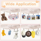 Kangaroo Stuffed Animal Storage Hammock, Corner Hanging Toy Organizer - Image 5