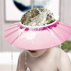 Baby Shower Cap Soft Adjustable Baby Bath Head Cap Visor - Image 6
