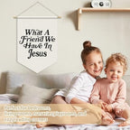 Kids Room Decor, What a Friend We Have in Jesus Decor - Image 3