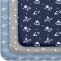 3 Pack Baby Crib Sheets for Boys Girls 52x28 Fitted Crib Sheet by CivaruaKids