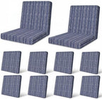 12Pcs Patio Cushion Covers Stretch Outdoor Furniture Protector Slipcovers by pickyNproud