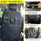 Black Car Seat Back Organizer - Image 5