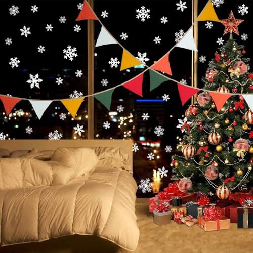 2PCS Pennant Banner Bunting Flags, Garland Triangle Banners Fabric - Image 5