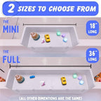 Tub Topper Mini Bathtub Splash Guard, Bath Shelf - Image 3