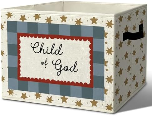 Christian Religious Positive Storage Bins Box by Unknown