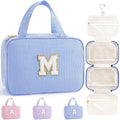 TOPEAST Travel Hanging Toiletry Bag, Personalized Initial Toiletry Pouch by TOPEAST