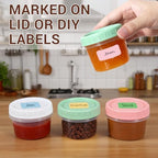 DEMORA 5 oz Small Plastic Containers - Image 7
