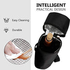 Aosbos Insulated Wine Bag Water Bottle Carrier Portable Wine Cooler Bag Padded - Image 4