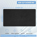 Hargiis Non-Slip Bathtub Mat, Anti Slip Shower Mat, Fast Drying Bathtub Mats - Image 2