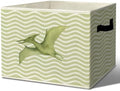 Vintage Dinosaur Boy Nursery Storage Bins Box by Unknown
