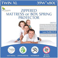 Twin Extra Long Mattress Protector by FourSeasonsEssentials