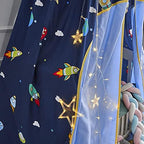Mengersi Galaxy Bed Canopy Play Tent Mosquito Net, Lovely Castle Hanging House - Image 2