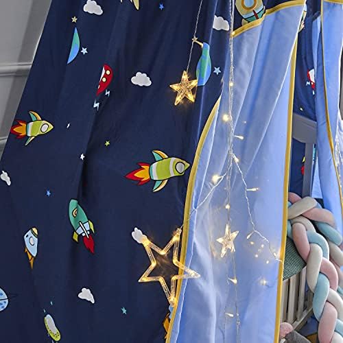 Mengersi Galaxy Bed Canopy Play Tent Mosquito Net, Lovely Castle Hanging House - Image 2