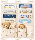 Bedside Caddy Nursery Playpen Organizer, Hanging Crib Book & Toy Storage by Unknown