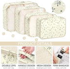 KPX 8 Set Packing Cubes for Travel, Luggage Packing Organizers Accessories - Image 3