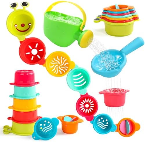 Toddler Bath Toys for Kids Ages 1-3 by Zeewoo