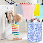 Butterfly Laundry hamper Baby Nursery Hamper Waterproof foldable kids laundry - Image 4