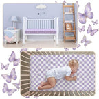 Moukeren 4 Pcs Crib Sheets 52"x28" - Image 3