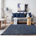 Topfinel Decorative Dusty Blue Throw Pillow Covers Cushion Cases, Pillow - Image 5