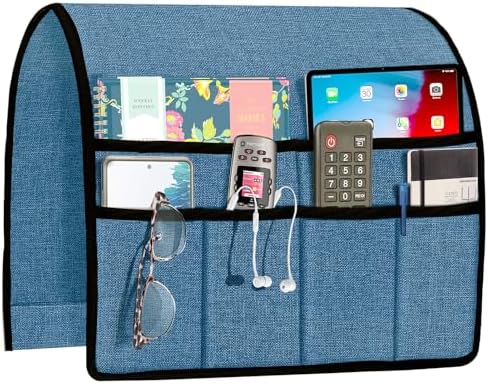 Joywell Remote Control Holder Armchair Caddy Armrest Organizer Classic Blue by Joywell