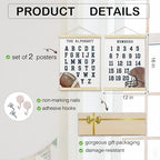 BONETAT Numbers alphabet poster - Image 2