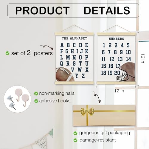 BONETAT Numbers alphabet poster - Image 2