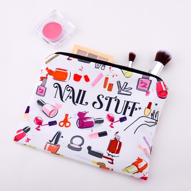 Nail Stuff Storage Bag Manicure Stickers Tool Organizer Pouch - Image 7