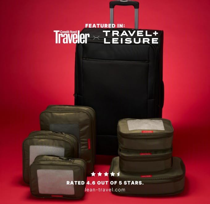 LeanTravel Premium Compression Packing Cubes - Image 7