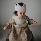mushie Silicone Baby Bib | Adjustable Fit Waterproof Bibs - Image 5