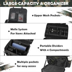 SCAVATA Patrol Bag Law Enforcement, Police Gear Car Front Seat Organizer - Image 2