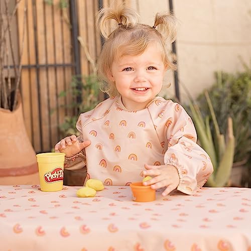 Tiny Twinkle Splat Mat for Under High Chair or Table | 51" x 51" Waterproof & - Image 5