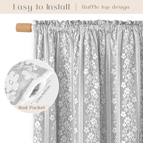 ASPMIZ Linen Curtains for Bedroom, Double Layered Curtain for Living Room - Image 6