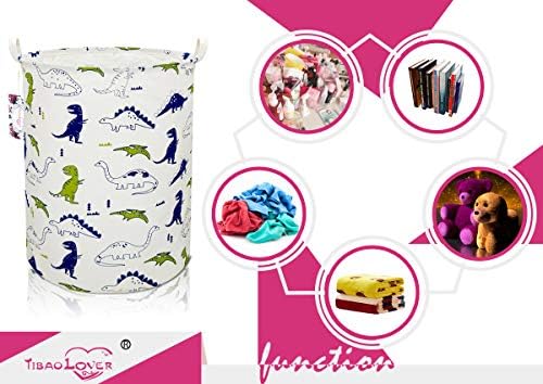 Dinosaur Laundry Basket Baby Laundry Hamper Cute Kids Hamper Toy Storage Bin - Image 5