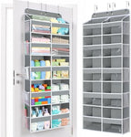 Yecaye Over The Door Organizer, 5 Tier Extra Large Behind Door Storage of 10 by Yecaye