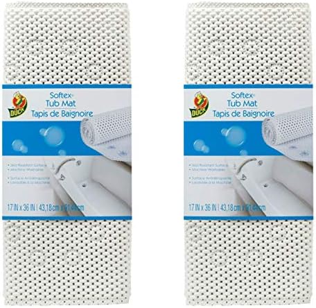 Duck Brand 393477 Softex Bath Mat Slip Resistant, 17 x 36 Inches by DuckBrand
