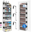 over the door organizer, Solid Bamboo Board 6-Tier Heavy Duty 75LB, 12 Side by Zebricolo