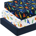 david's kids 3 Pack Fitted Crib Sheets, Ultra Soft Breathable Comfortable Baby by davidskids