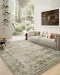10x14 Area Rugs for Living Room: Large Washable Rug Non Slip Low Pile Soft Faux by palohom