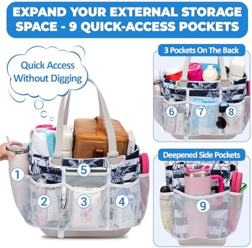 Nyton Organizer Insert for Original Large Bogg Bag Cover Beach Liner for XL - Image 4