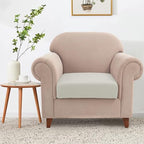 Water Repellent Couch Cushion Covers, Stretch Sofa Seat Slipcover Sets - Image 2