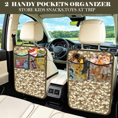 2 Pack Back Seat Cover for Kids - Image 3