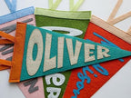 Rosanbella Personalized Name Pennant, Custom Felt Wall Decor - Image 5