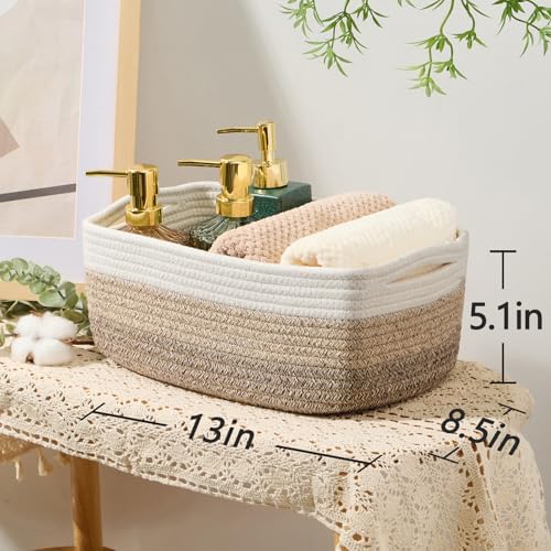 MiniArk Small Storage Baskets for Organizing | Closet Organizer Bins | Shelf - Image 3
