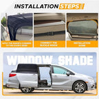EcoNour Car Window Sun Shades for MPV, Minivan Rear Windows - Image 6