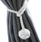 Melaluxe 2 Pack Curtain Tiebacks by Melaluxe