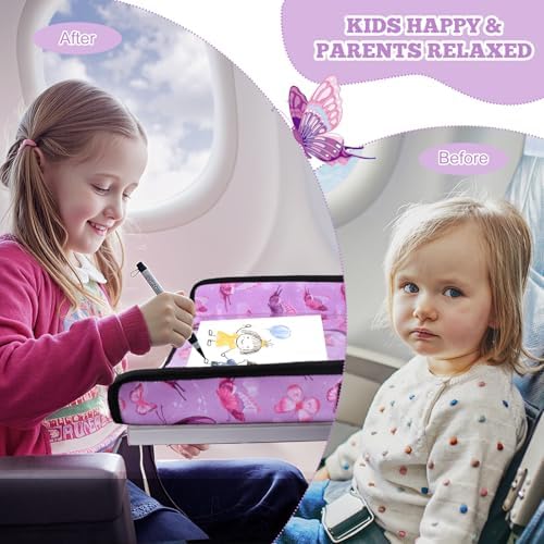 Airplane Tray Table Cover for Kids Organizer - Image 6