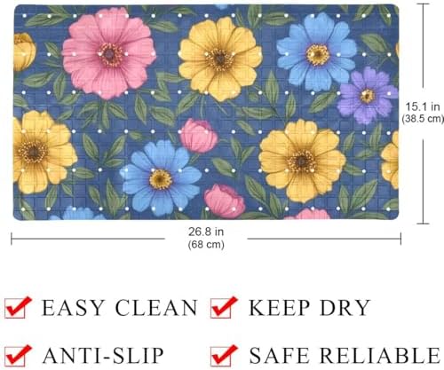 Baby Bath Mat Non Slip 26.8"x15.1" Bathtub Mat - Image 4