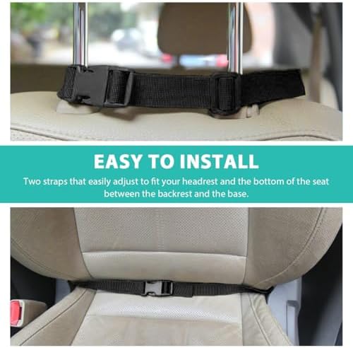 2 PCS Car Seat Back Organizer, Tactical MOLLE Sag Proof Vehicle Panel Backseat - Image 5